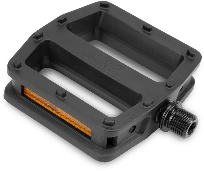 Acid C4-ZP Kids Rookie Flat Pedals - Medium in Black-2